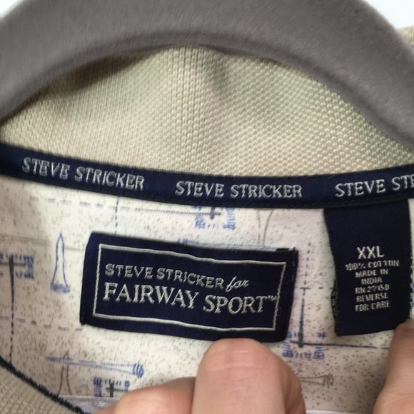 Golf Collared Polo by Steve Stricker Size XXL - Picture 5 of 7